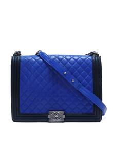 CHANEL Pre-Owned 2014 Boy shoulder bag - Blue