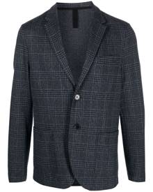 Harris Wharf London Prince Of Whales single-breasted blazer - Blue