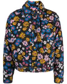 ERL floral-print cotton jacket - Black