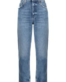 AGOLDE Riley cropped jeans - Blue