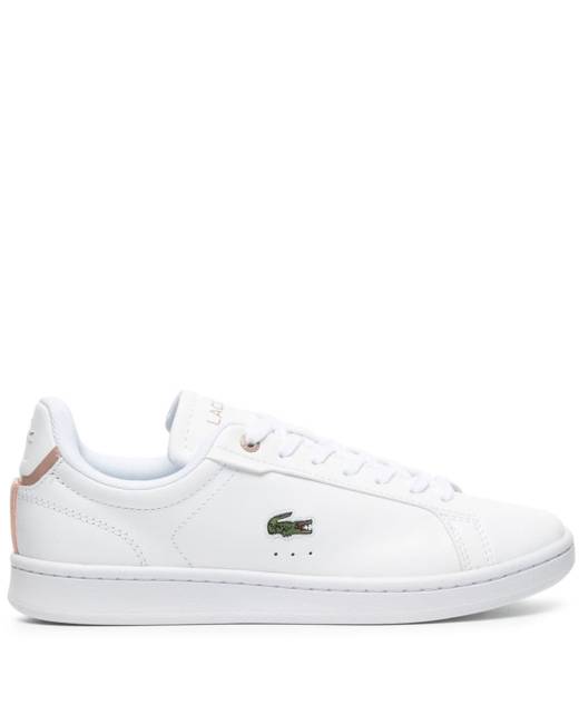 White lacoste 2025 shoes womens