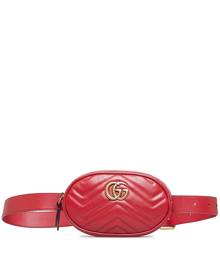 Gucci Pre-Owned 2016-2023 GG Marmont Double G belt bag - Red