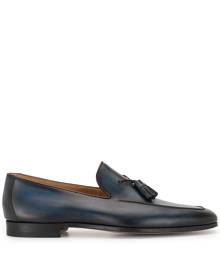 Magnanni tasselled leather loafers - Blue