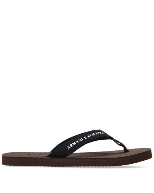 Armani exchange discount flip flops mens