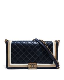 CHANEL Pre-Owned 2012-2013 Boy Chanel shoulder bag - Black