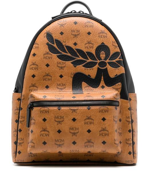 Mcm hot sale big backpack