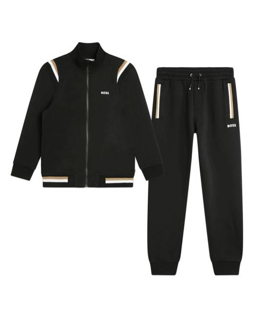 White hugo clearance boss tracksuit