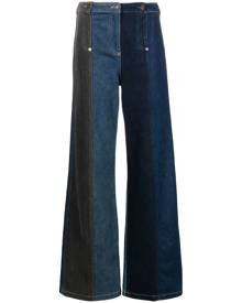 MOSCHINO JEANS high-waisted wide-leg jeans - Blue