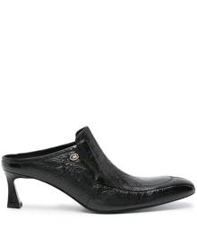 Martine Rose Snout 65mm leather mules - Blue