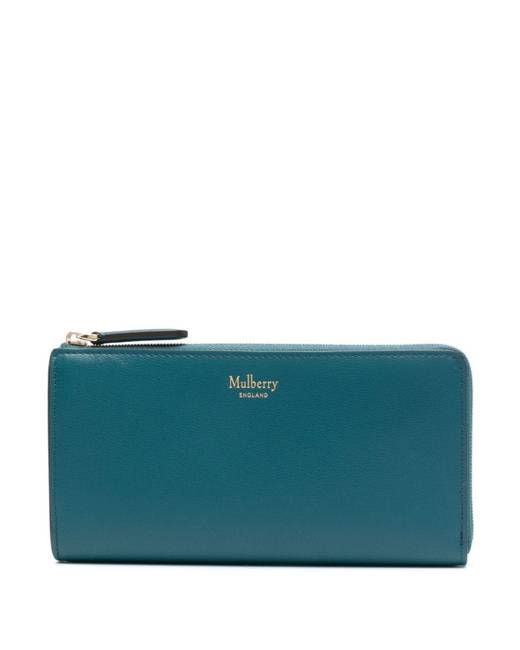 Mulberry Red Leather Purse/Wallet — The Changing Room