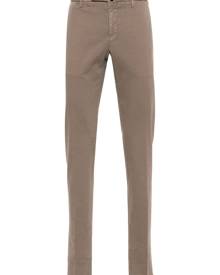 Incotex tapered-leg chino trousers - Neutrals