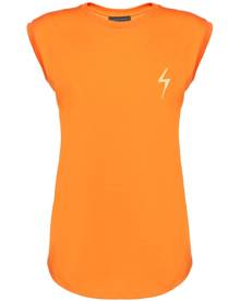 Giuseppe Zanotti Ursella logo tank top - Orange