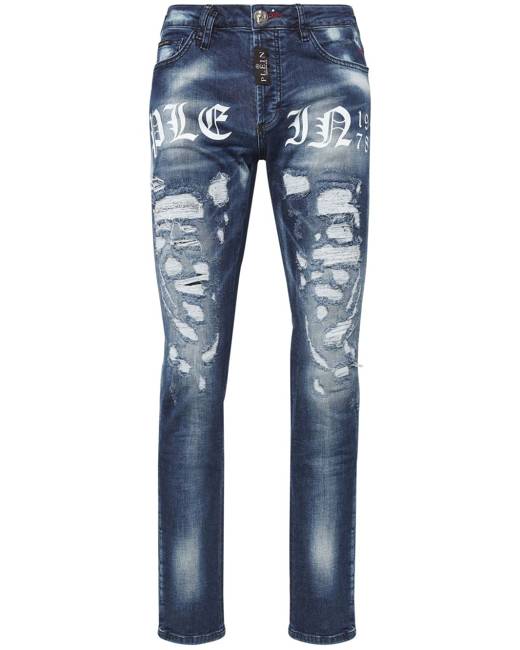 Philipp Plein Rock Star Denim Jeans - Farfetch