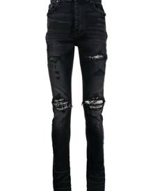 AMIRI distressed skinny jeans - Black