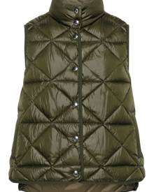 Bimba y Lola quilted down gilet - Green
