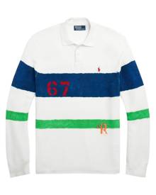 Polo Ralph Lauren striped cotton polo shirt - White