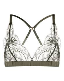 Fleur Of England Ingrid lace bralette - Green
