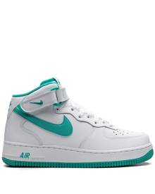 Nike Air Force 1 Mid "Clear Jade" sneakers - White