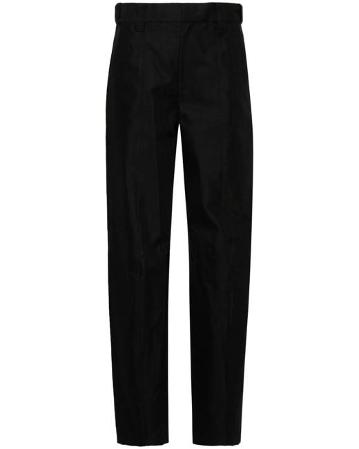 Alexander Wang Carrot Pants with Exposed Zipper and Logo Elastic