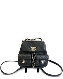 CHANEL Pre-Owned 2023 Mini Duma backpack - Black