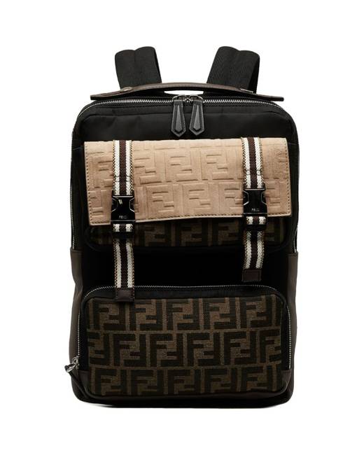 Fendi Womens Monster Backpack Black – Luxe Collective