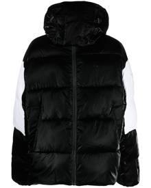 Calvin Klein logo-print puffer jacket - Black