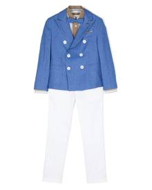 Colorichiari three-piece suit - Blue