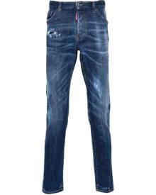 DSQUARED2 ripped skinny jeans - Blue