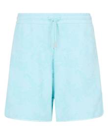 Armani Exchange terry-cloth track shorts - Blue