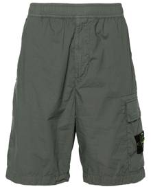 Stone Island Compass-badge cargo shorts - Green