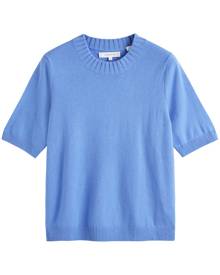 Chinti & Parker crew-neck knitted T-shirt - Blue
