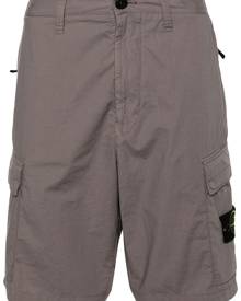 Stone Island Compass-badge cargo shorts - Grey