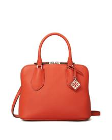 Tory Burch mini Swing leather satchel - Orange