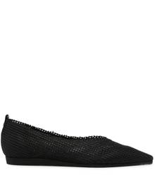 Premiata knitted ballerina shoes - Black