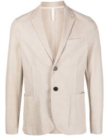 Harris Wharf London single-breasted cotton blazer - Neutrals