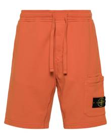 Stone Island Compass-badge cargo shorts - Orange