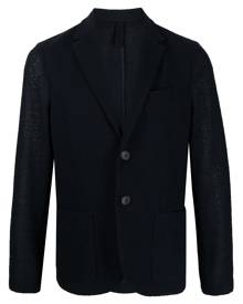 Harris Wharf London single-breasted tailored blazer - Blue