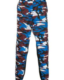 Prada camouflage track pants - Red