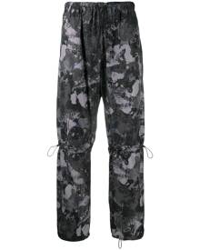 Marcelo Burlon County of Milan high-rise camouflage-print track pants - Grey