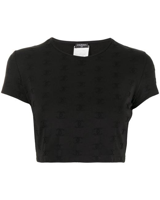 Chanel Women's Short Sleeve Round Neck T-Shirts