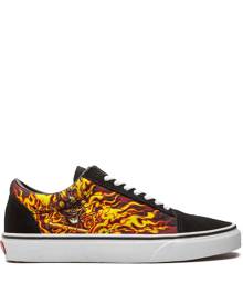 Vans Old Skool flame sneakers - Black