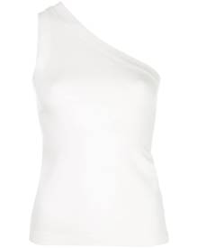Rosetta Getty one shoulder top - White