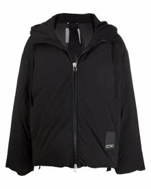 OAMC padded zipped hooded jacket - Black