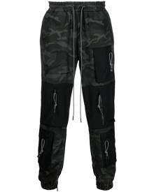 Mostly Heard Rarely Seen camouflage-print track pants - Grey