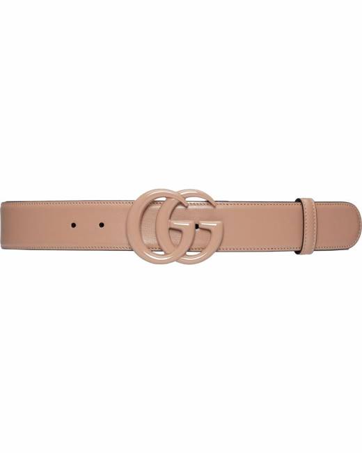 gucci gg leather belt women