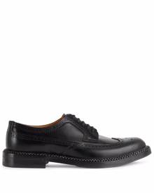 Gucci leather lace-up brogues - Black