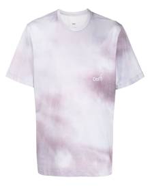 OAMC tie-dye logo-print T-shirt - Purple