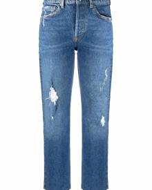 Boyish Jeans ripped-detail denim jeans - Blue