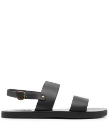 Ancient Greek Sandals Dinatos slingback leather sandals - Black