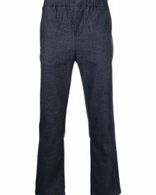 7 For All Mankind elasticated-waist slip-on straight-leg trousers - Blue